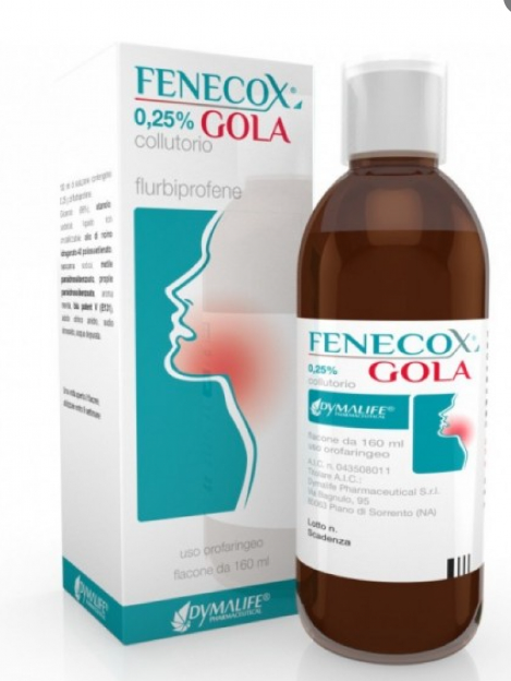 FENECOX GOLA*COLLUT 160ML0,25% - Farmaciapacini.it