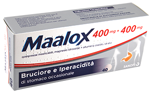 MAALOX*40CPR MAST 400MG+400MG - Farmaciapacini.it