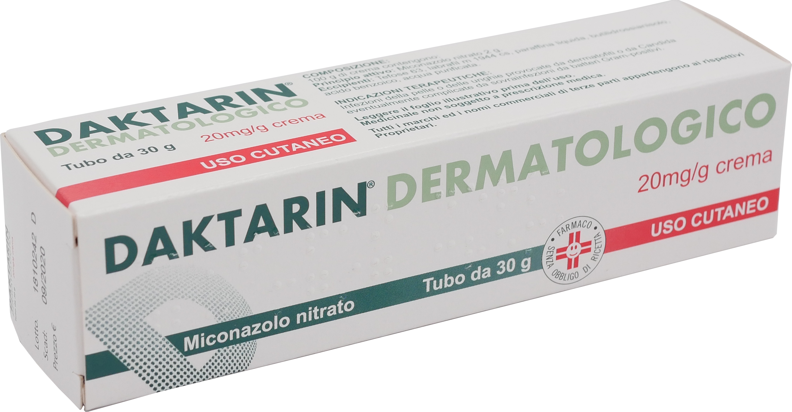 DAKTARIN*CREMA DERM 30G 20MG/G - Farmaciapacini.it