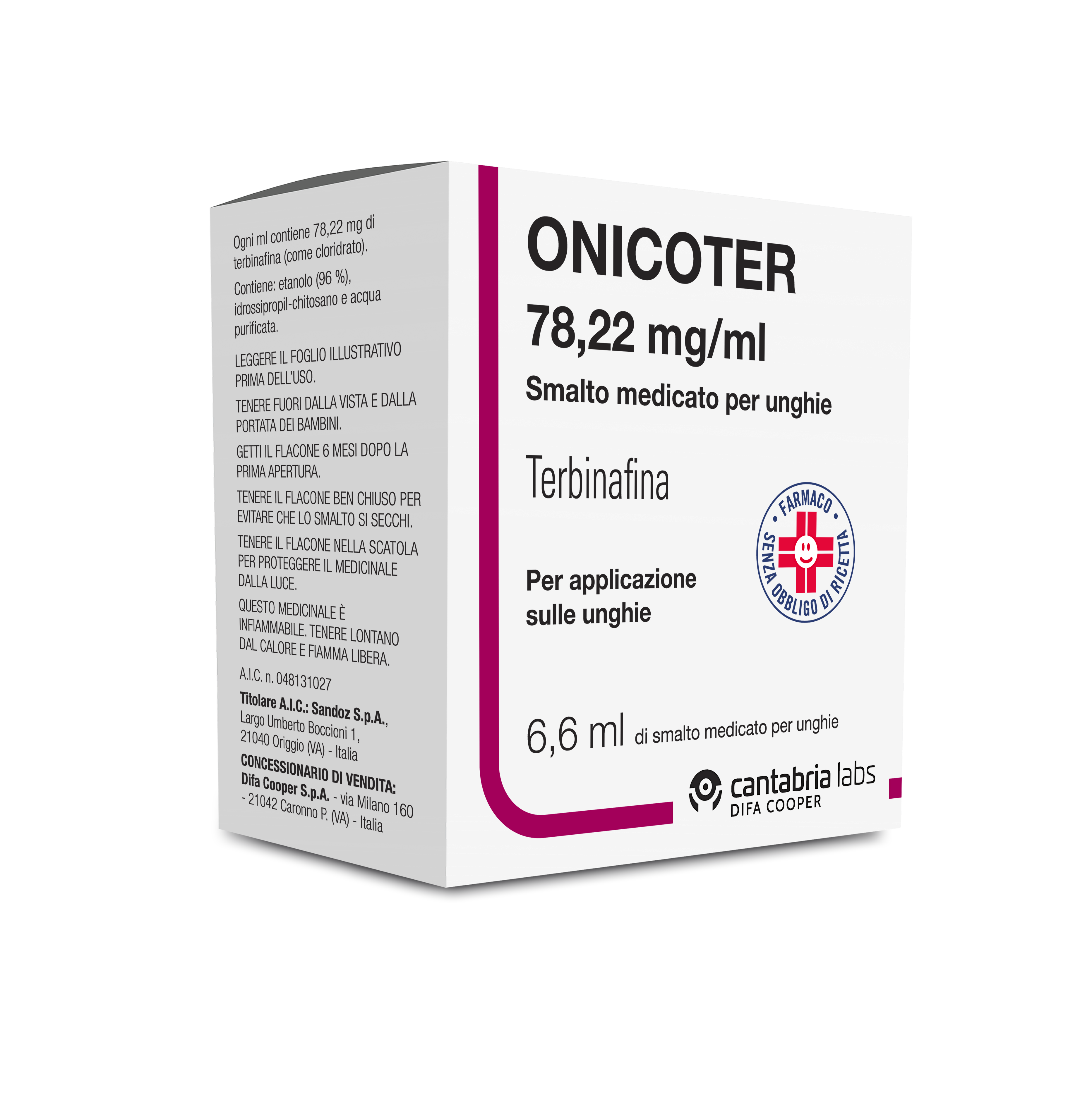 ONICOTER*SMALTO MED 1FL 6,6ML - Farmaciapacini.it