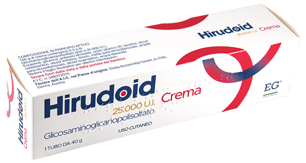 HIRUDOID 25000UI*CREMA 40G - Farmaciapacini.it