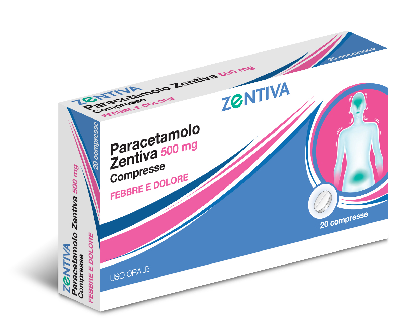 PARACETAMOLO ZEN*20CPR 500MG - Farmaciapacini.it