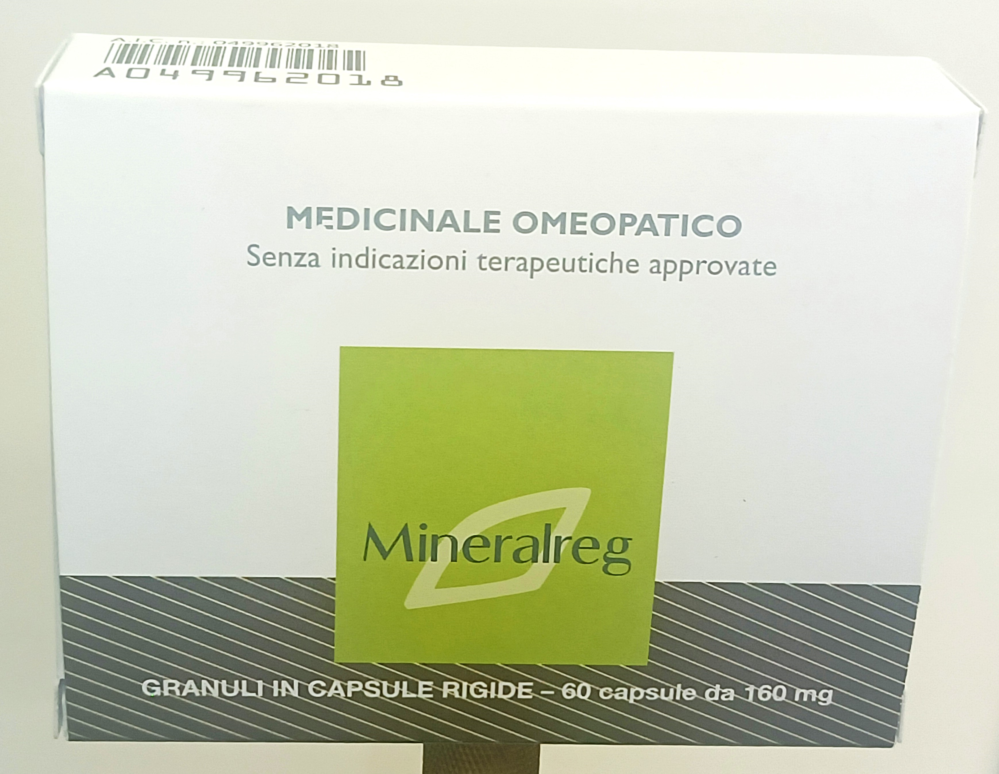MINERALREG*60CPS 160MG - Farmaciapacini.it