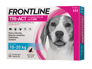 FRONTLINE TRI-ACT*3PIP 10-20KG - Farmaciapacini.it