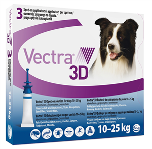 VECTRA 3D*3PIP 10-25KG BLU - Farmaciapacini.it