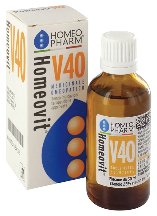 HOMEOVIT V40 GOCCE 50 ML - Farmaciapacini.it