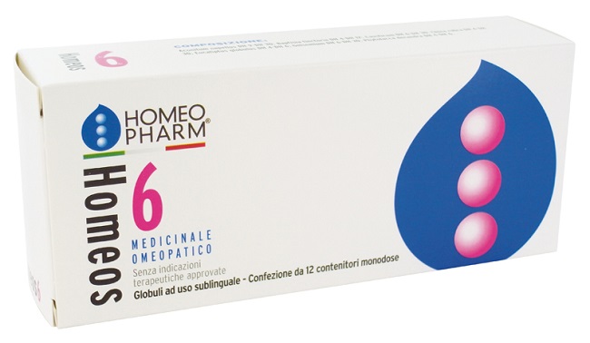 HOMEOS 6 GLOBULI 15 TUBI - Farmaciapacini.it