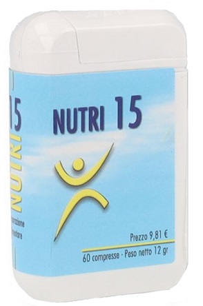 NUTRI 15 60 COMPRESSE - Farmaciapacini.it