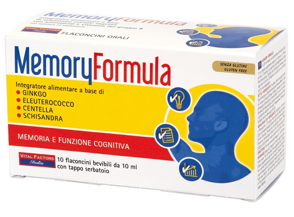 MEMORY FORMULA 10 FLACONCINI 10 ML - Farmaciapacini.it
