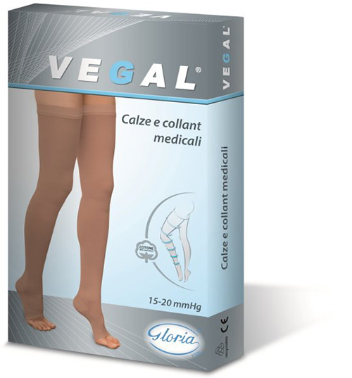 VEGAL CALZA C/COSC BEIGE M 1 PAIO - Farmaciapacini.it