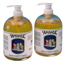 L'AMANDE MARSEILLE SAPOBNE LIQUIDO VEGETALE OLII ESSENZIALI 500 ML - Farmaciapacini.it