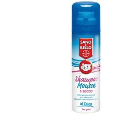 SANO E BELLO SHAMPOO MOUSSE GATTO FLACONE 200 ML - Farmaciapacini.it