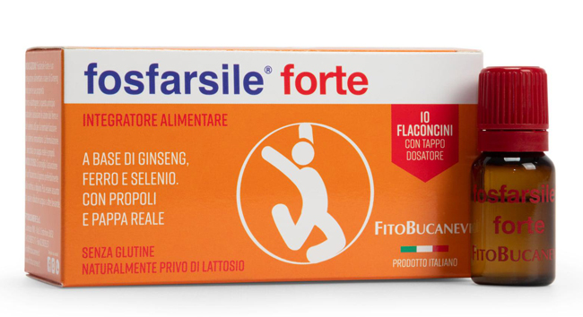 FOSFARSILE FORTE GINSENG 10 FLACONCINI - Farmaciapacini.it