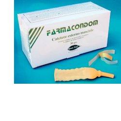 CATETERE ESTERNO MASCHILE DIAMETRO 30MM PRODOTTO IN PURO LATTICE NATURALE CON TUBICINO DI RACCORDO BUSTA CONTENENTE UN CATETERE ESTERNO E UN NASTRO BIADESIVO SCATOLA 30 PEZZI - Farmaciapacini.it
