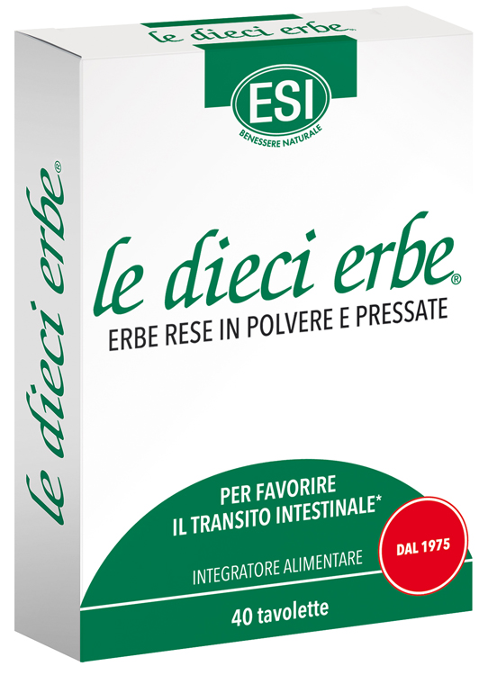ESI LE DIECI ERBE 40 TAVOLETTE - Farmaciapacini.it