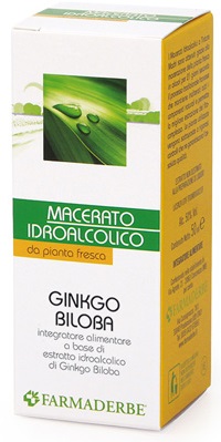 GINKGO BILOBA MACERATO IDROALCOLICO 50 ML - Farmaciapacini.it