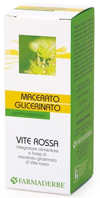 VITE ROSSA MACERATO GLICERINATO 50 ML - Farmaciapacini.it