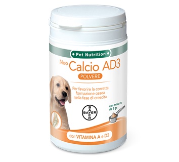 NEO CALCIO AD3 SOLUBILE SVILUPPO POLVERE BARATTOLO 200 G - Farmaciapacini.it