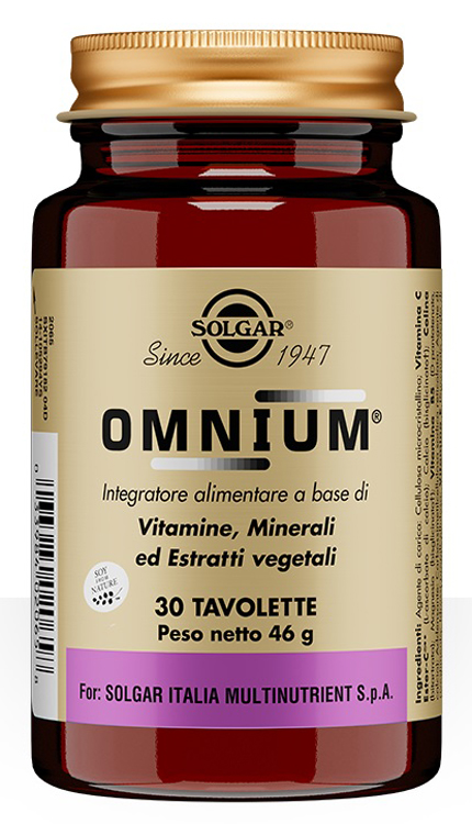 OMNIUM 30 TAVOLETTE - Farmaciapacini.it