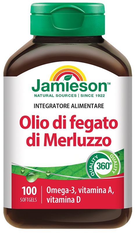 OLIO DI FEGATO DI MERLUZZO 100 PERLE - Farmaciapacini.it