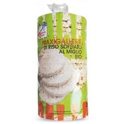 MAXIGALLETTE DI RISO AL MIGLIO BIO 200 G - Farmaciapacini.it