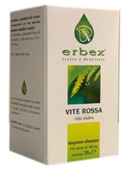 VITE ROSSA 100 CAPSULE 380MG - Farmaciapacini.it