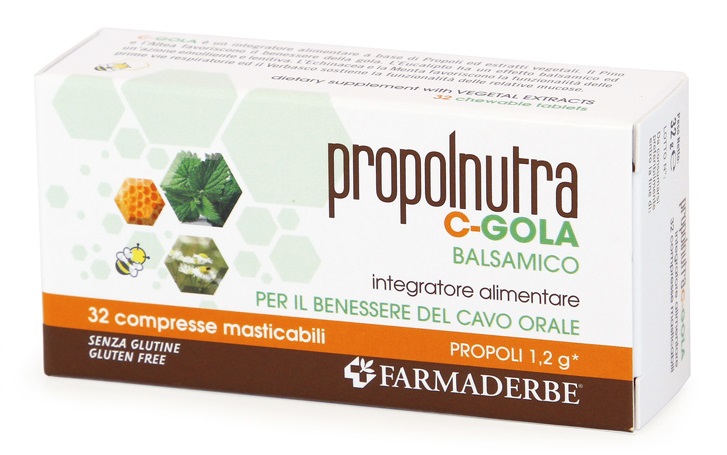 PROPOLNUTRA C GOLA 32 COMPRESSE - Farmaciapacini.it