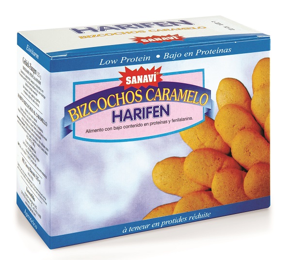 HARIFEN BISCOTTI CARAMELLO 125 G - Farmaciapacini.it