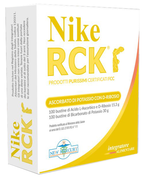 NIKE RCK ASCORBATO POTASSIO + RIBOSIO 200 BUSTINE 45,30 G - Farmaciapacini.it