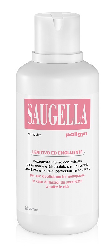 SAUGELLA POLIGYN PH NEUTRO DETERGENTE INTIMO LENITIVO ED EMOLLIENTE 500 ML - Farmaciapacini.it