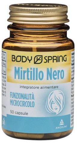 BODY SPRING MIRTILLO NERO 50 CAPSULE - Farmaciapacini.it