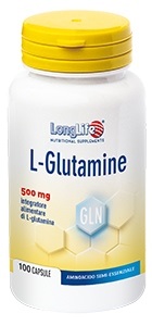 LONGLIFE L-GLUTAMINE 100 CAPSULE DI GELATINA DA 620 MG - Farmaciapacini.it