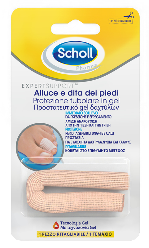 PROTEZIONE TUBOLARE IN GEL GELACTIV SCHOLL - Farmaciapacini.it