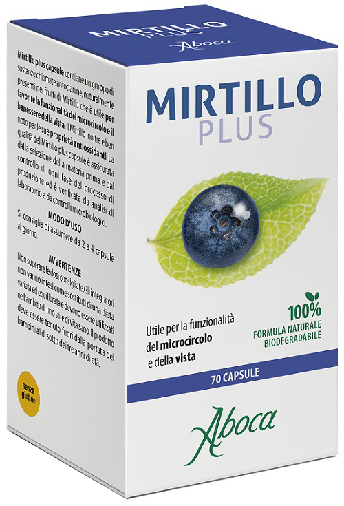 MIRTILLO PLUS 70 CAPSULE - Farmaciapacini.it