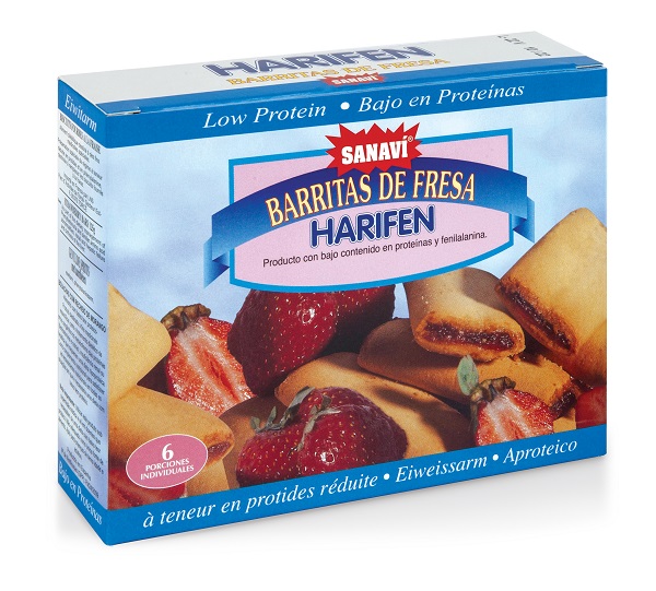 HARIFEN SNACK FRAGOLA 125 G - Farmaciapacini.it