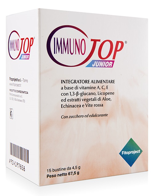 IMMUNOTOP JUNIOR 15 BUSTINE 4,5 G - Farmaciapacini.it