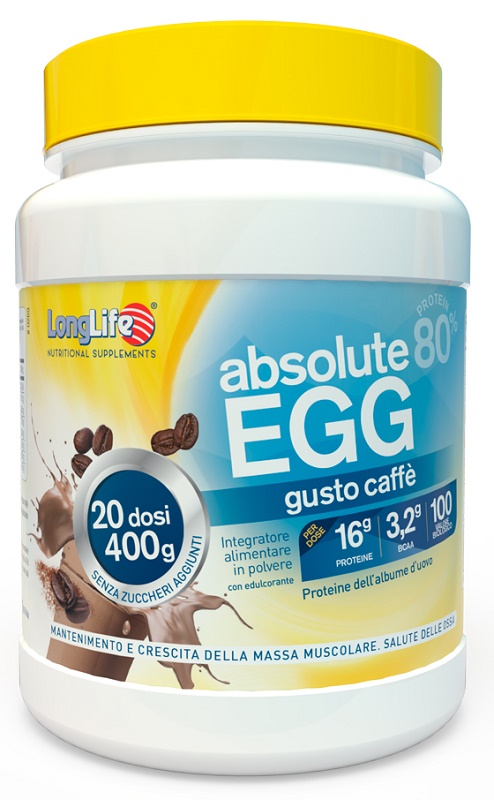 LONGLIFE ABSOLUTE EGG CAFFE 400 G - Farmaciapacini.it