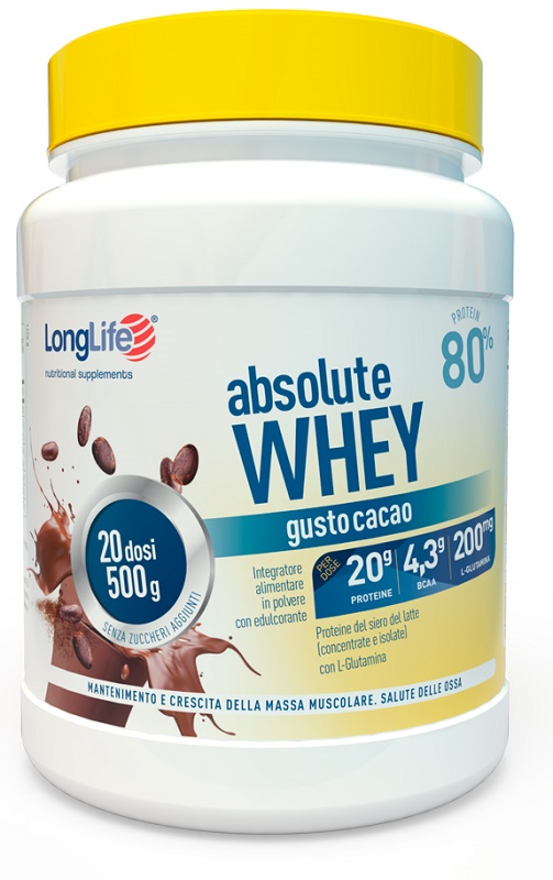 LONGLIFE ABSOLUTE WHEY CACAO - Farmaciapacini.it
