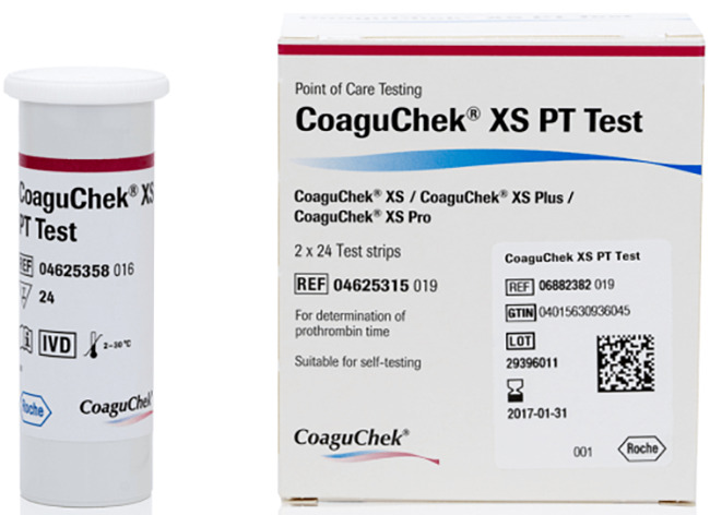 STRISCE REATTIVE PER APPARECCHIO AUTODIAGNOSTICO COAGUCHEK XS PT TEST 2X24 PEZZI - Farmaciapacini.it