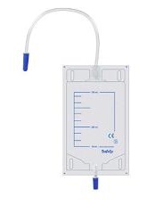 SACCA DI DRENAGGIO GAMBA PER INCONTINENZA TUBO 10 CM 10 PEZZI - Farmaciapacini.it