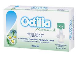 OCTILIA NATURAL GOCCE OCCHI IRRITATI E ARROSSATI 10 FLACONCINI MONODOSE 0,5 ML - Farmaciapacini.it