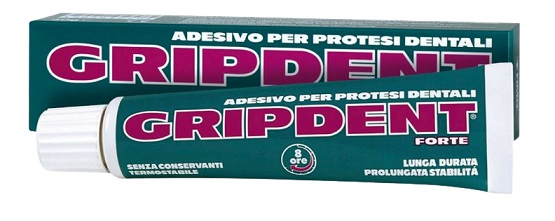 GRIPDENT FORTE ADESIVO PER PROTESI DENTARIA 40 G - Farmaciapacini.it