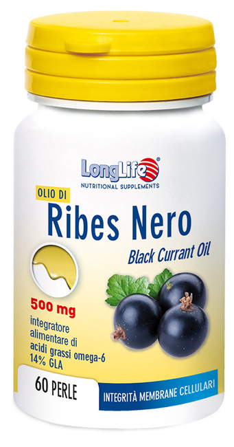 LONGLIFE OLIO RIBES NERO 60 PERLE - Farmaciapacini.it