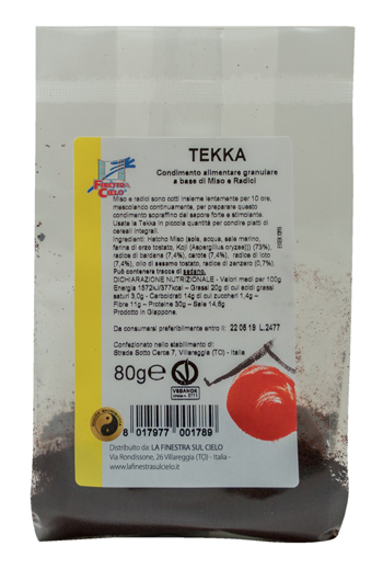 TEKKA CONDIMENTO DI MISO E RADICI 80 G - Farmaciapacini.it