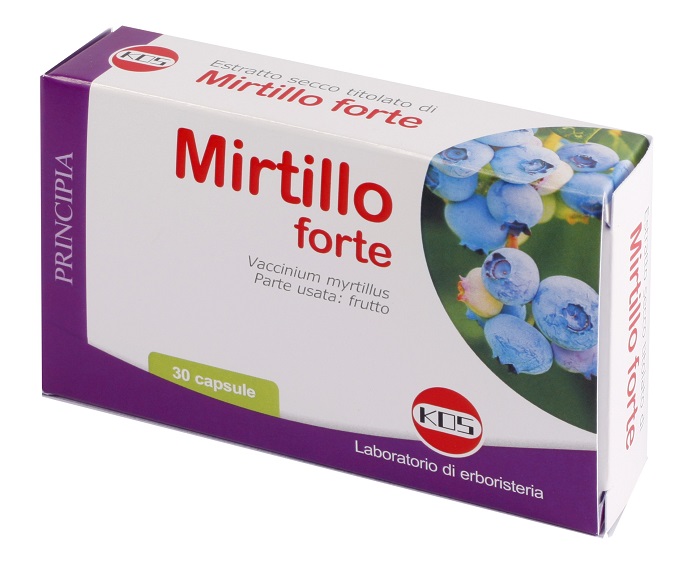 MIRTILLO FORTE ESTRATTO SECCO 30 CAPSULE - Farmaciapacini.it
