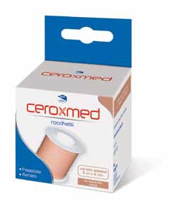 CEROTTO IN ROCCHETTO CEROXMED AERATO IN TESSUTO ROSA 500X5 CM 1 PEZZO - Farmaciapacini.it