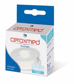 CEROTTO IN ROCCHETTO CEROXMED AERATO IN TESSUTO BIANCO 500X1,25 CM 1 PEZZO - Farmaciapacini.it
