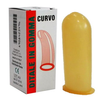 DITALE IN GOMMA CURVO 5 - Farmaciapacini.it