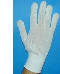 GUANTO IN COTONE BIANCO 8 - Farmaciapacini.it
