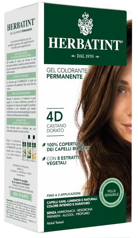 HERBATINT 4D CASTANO DORATO 150 ML - Farmaciapacini.it